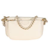 Louis Vuitton Cream Giant Monogram Empreinte Multi Pochette Accessoires