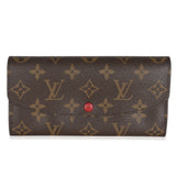 Louis Vuitton Monogram Canvas Emilie Wallet