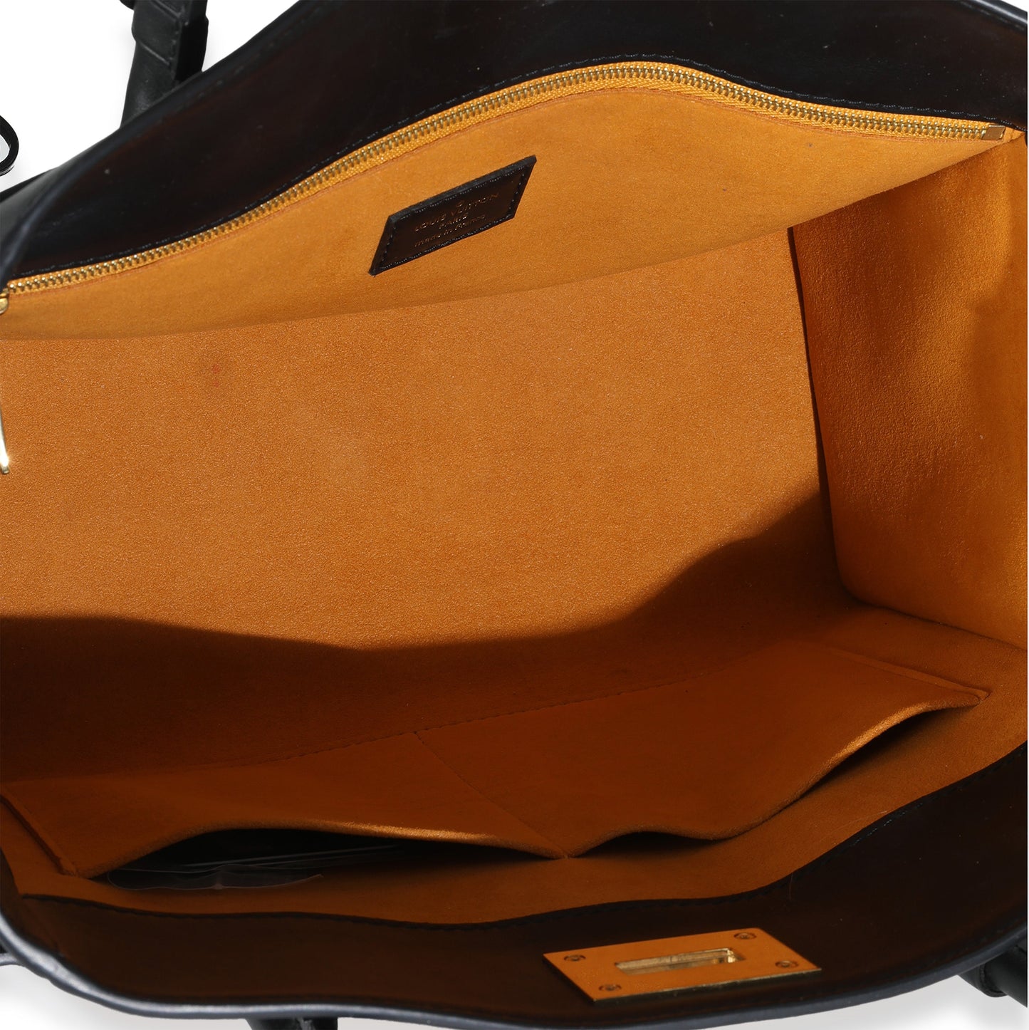 Louis Vuitton Black Calfskin Monogram Tufting On My Side MM