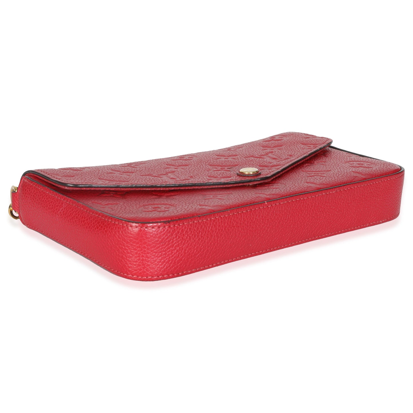 Louis Vuitton Scarlet Monogram Empreinte Felicie Pochette