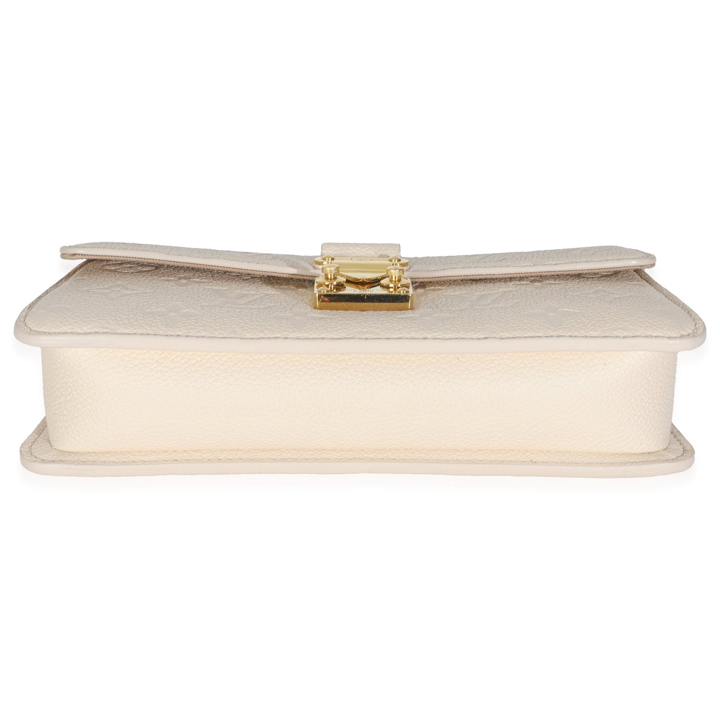 Louis Vuitton Monogram Empreinte Cream Wallet On Chain Metis