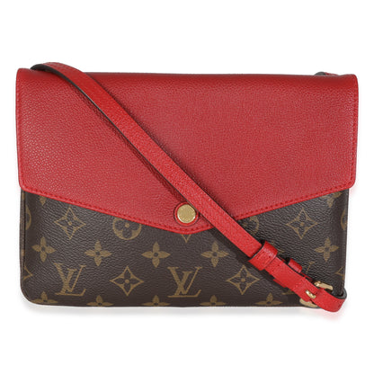 Louis Vuitton Cherry Monogram Canvas Twice Pochette