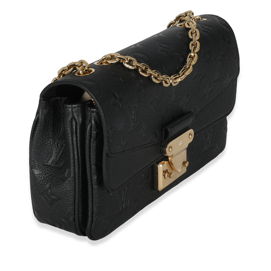 Louis Vuitton Black Monogram Empreinte Marceau