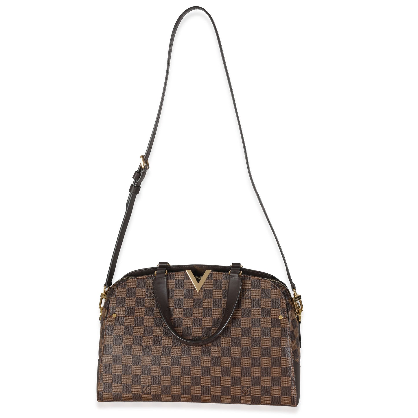 Louis Vuitton Damier Ebene Canvas Kensington Bowling Bag