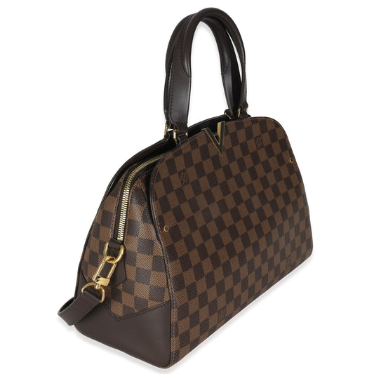 Louis Vuitton Damier Ebene Canvas Kensington Bowling Bag