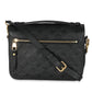 Louis Vuitton Black Monogram Empreinte Pochette Metis