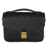 Louis Vuitton Black Monogram Empreinte Pochette Metis