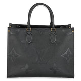 Louis Vuitton Black Giant Monogram Empreinte Onthego MM