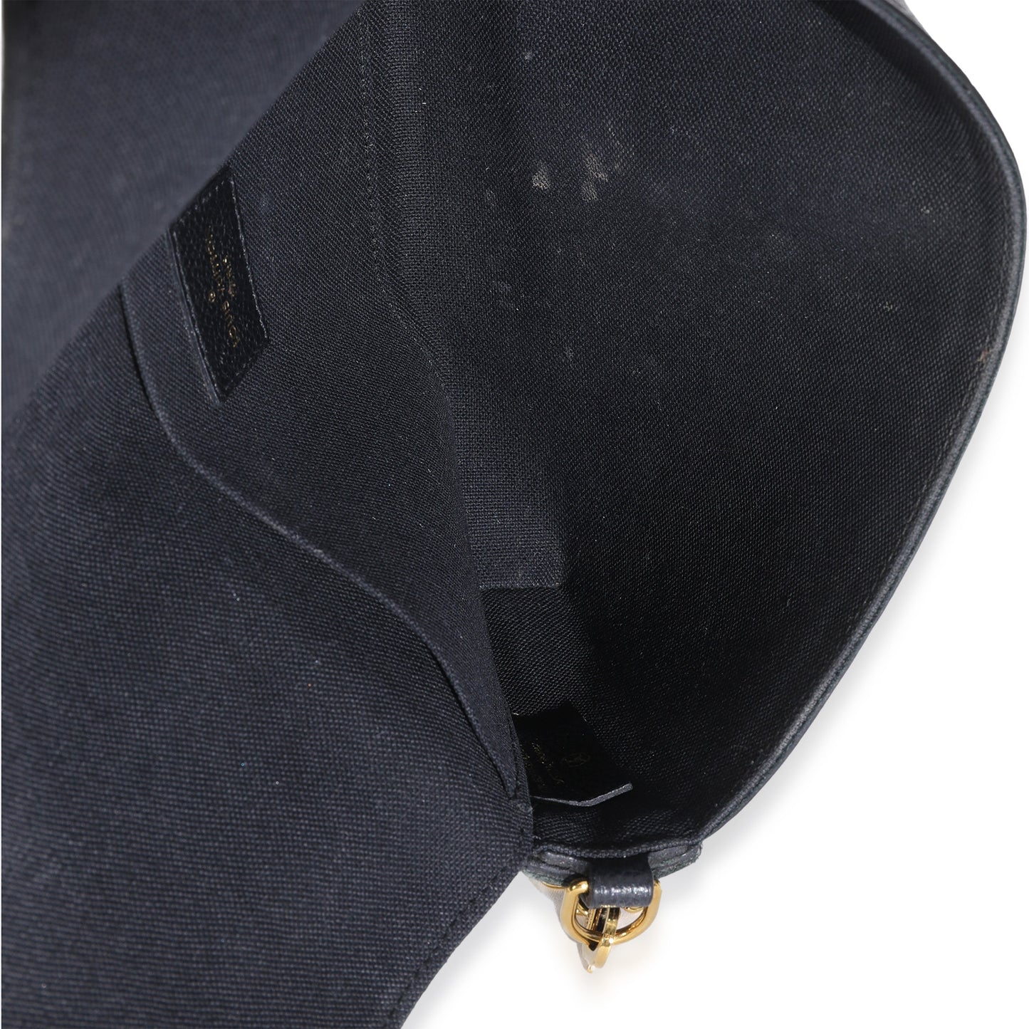 Louis Vuitton Black Monogram Empreinte Felicie Pochette
