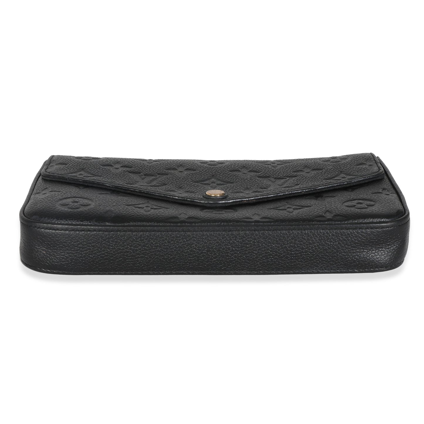 Louis Vuitton Black Monogram Empreinte Felicie Pochette