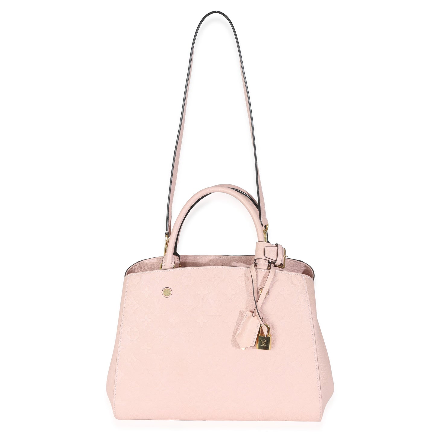 Louis Vuitton Rose Ballerine Monogram Empreinte Montaigne MM