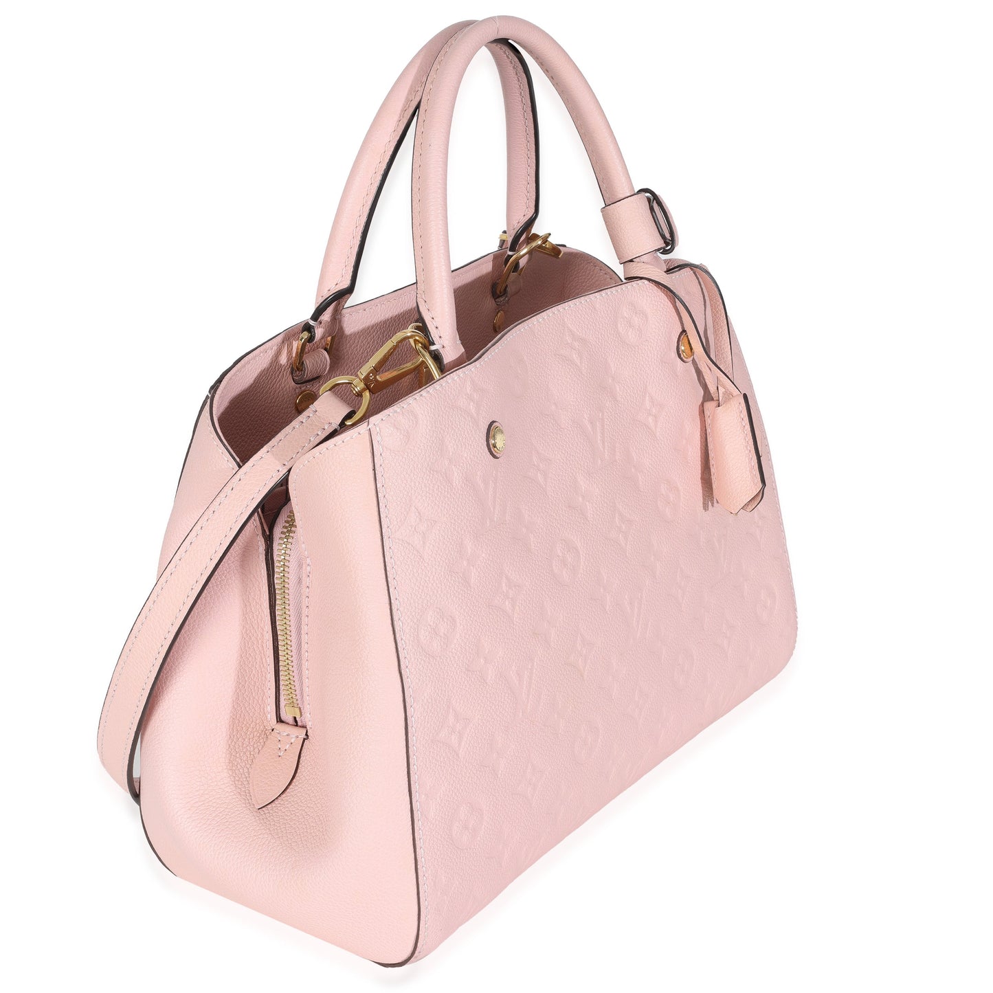 Louis Vuitton Rose Ballerine Monogram Empreinte Montaigne MM