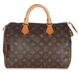 Louis Vuitton Monogram Canvas Speedy 30