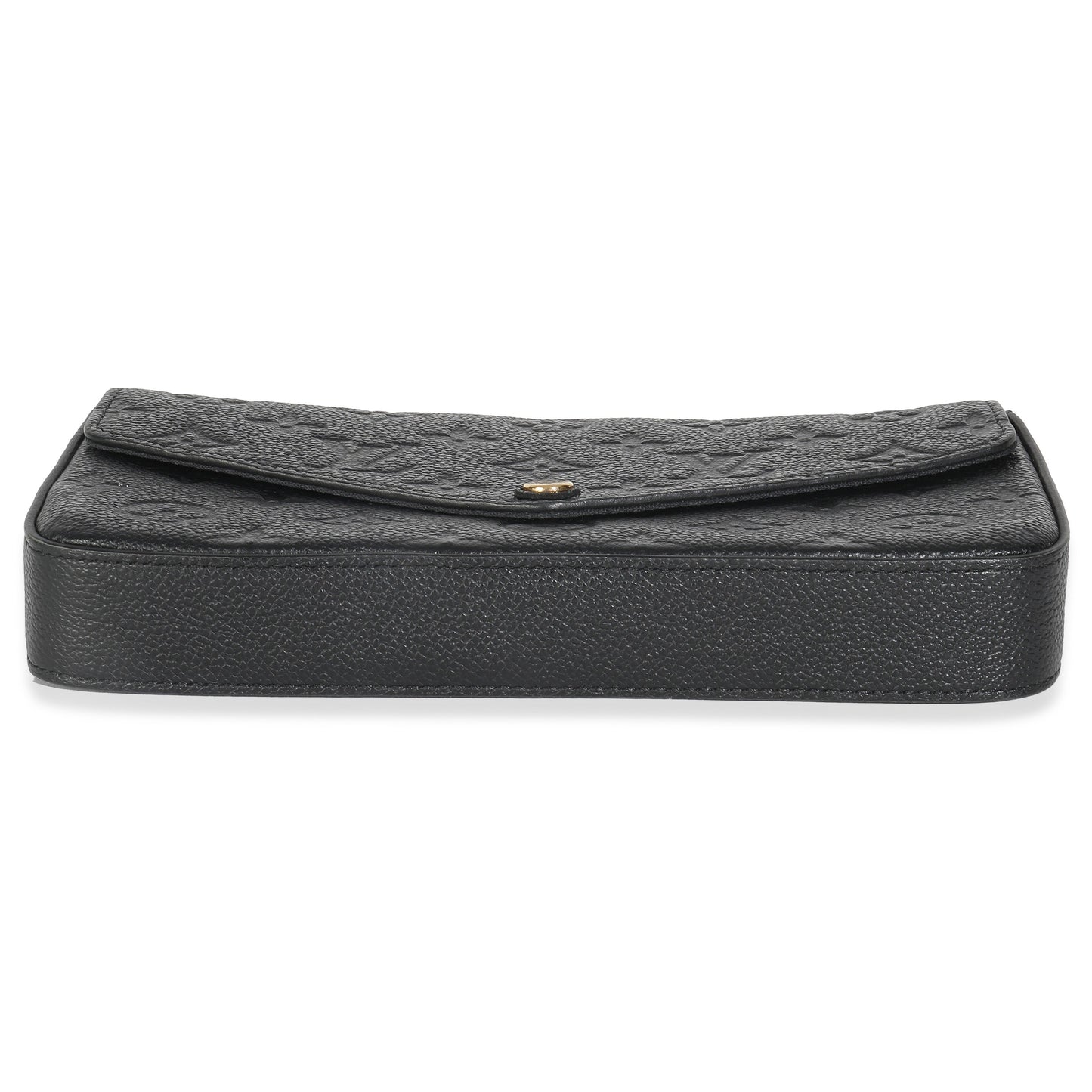 Louis Vuitton Black Monogram Empreinte Felicie Pochette