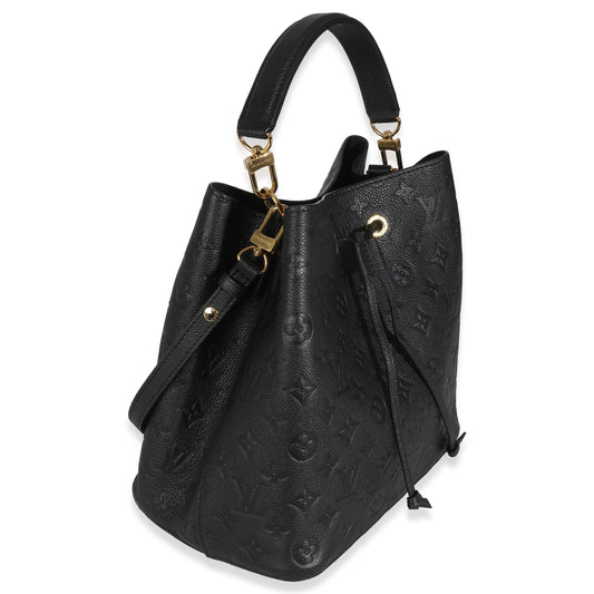 Louis Vuitton Black Monogram Empreinte Neonoe MM