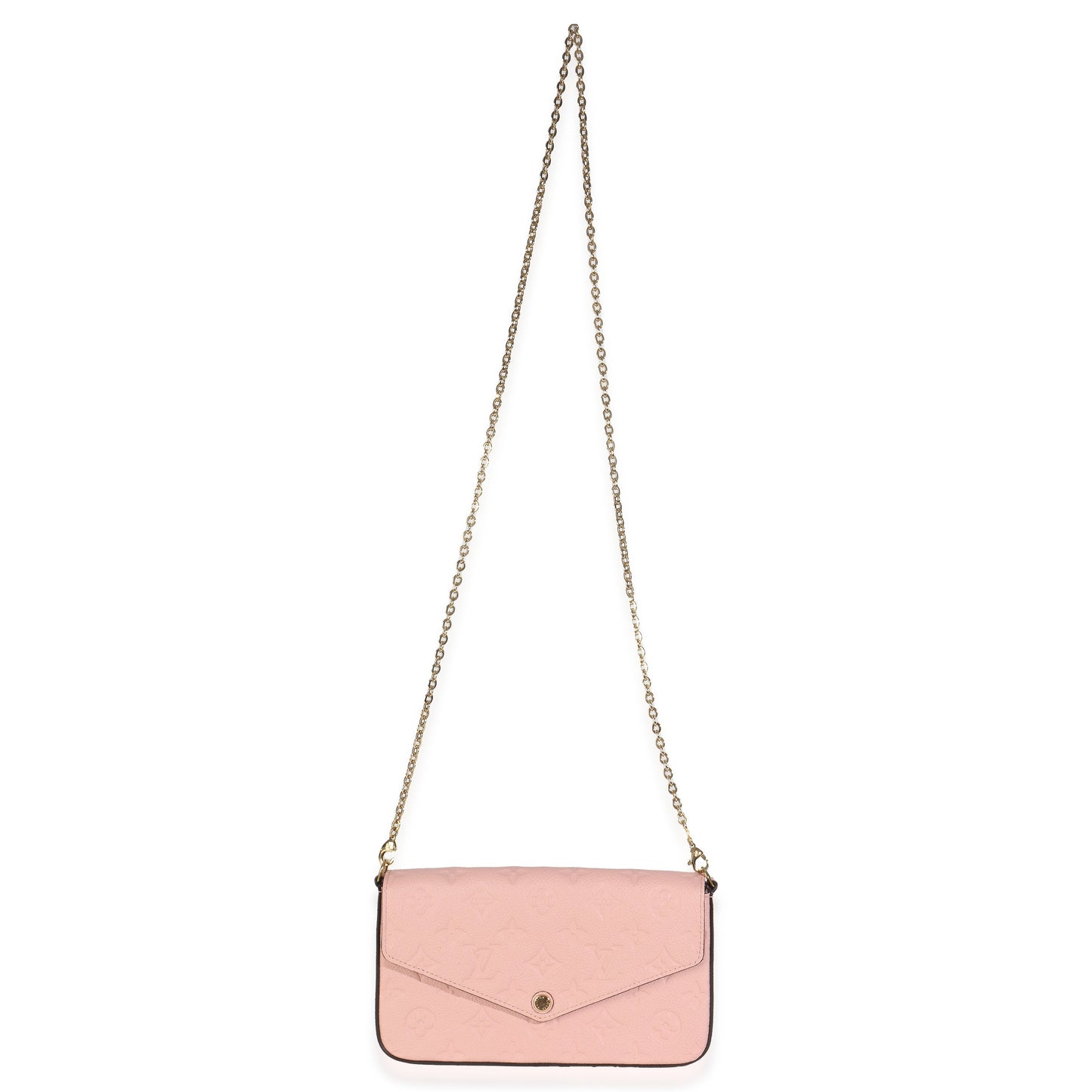 Louis Vuitton Rose Poudre Monogram Empreinte Felicie Pochette