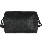 Louis Vuitton Black Monogram Seal City Keepall