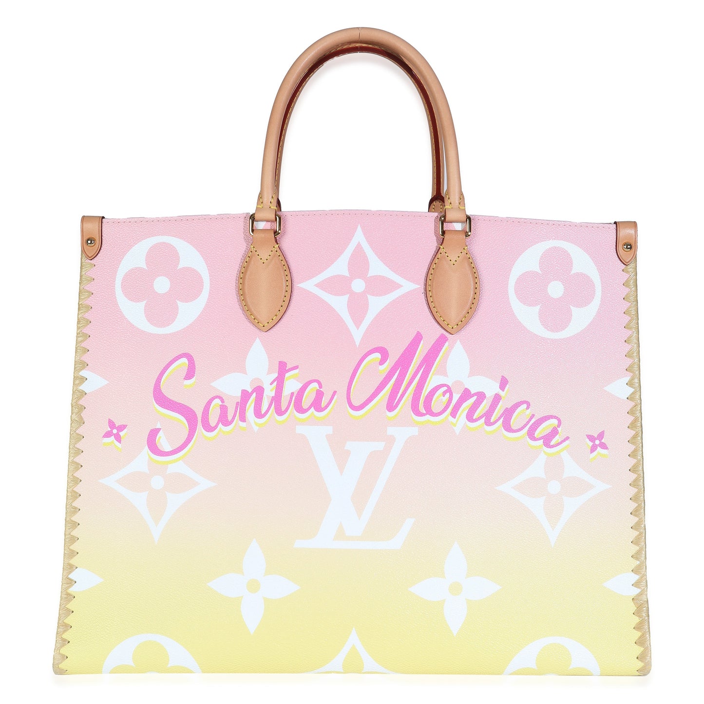 Louis Vuitton Light Pink Monogram Giant By The Pool Santa Monica Onthego GM