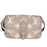 Louis Vuitton Tourterelle Creme Giant Monogram Empreinte Diane