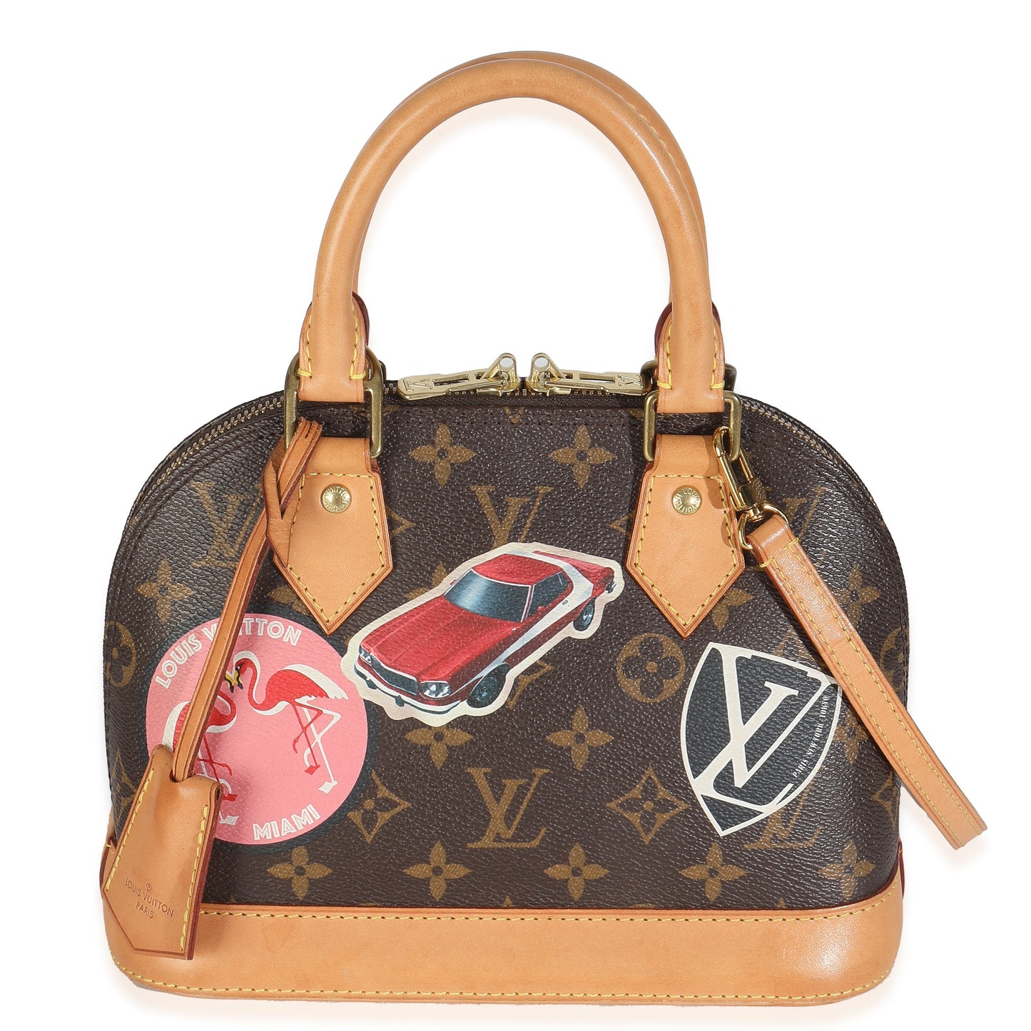 Louis Vuitton Monogram Canvas World Tour Alma BB
