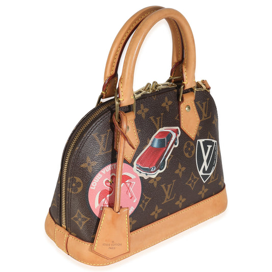 Louis Vuitton Monogram Canvas World Tour Alma BB