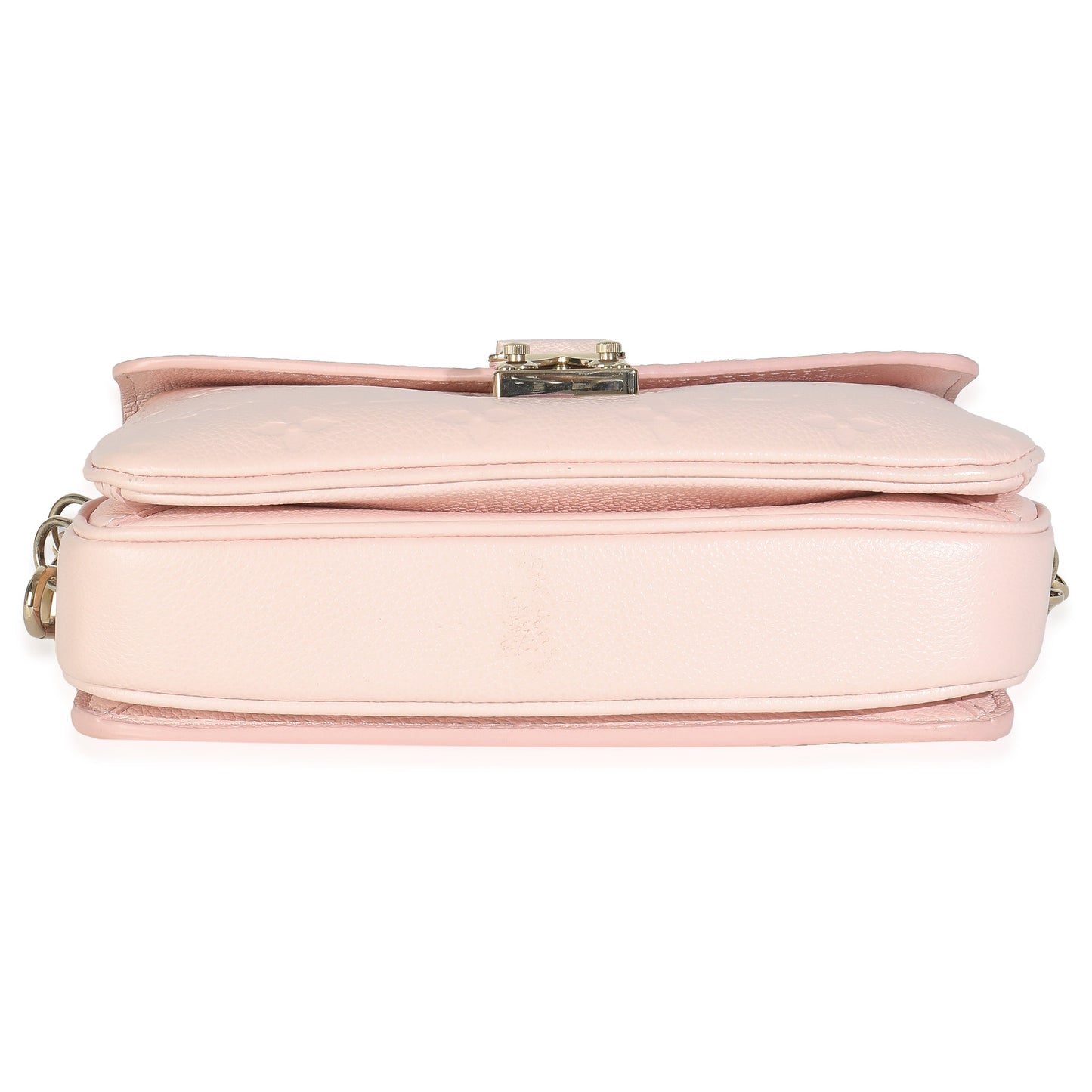 Louis Vuitton Rose Pink Opale Monogram Empreinte Pochette Metis East West