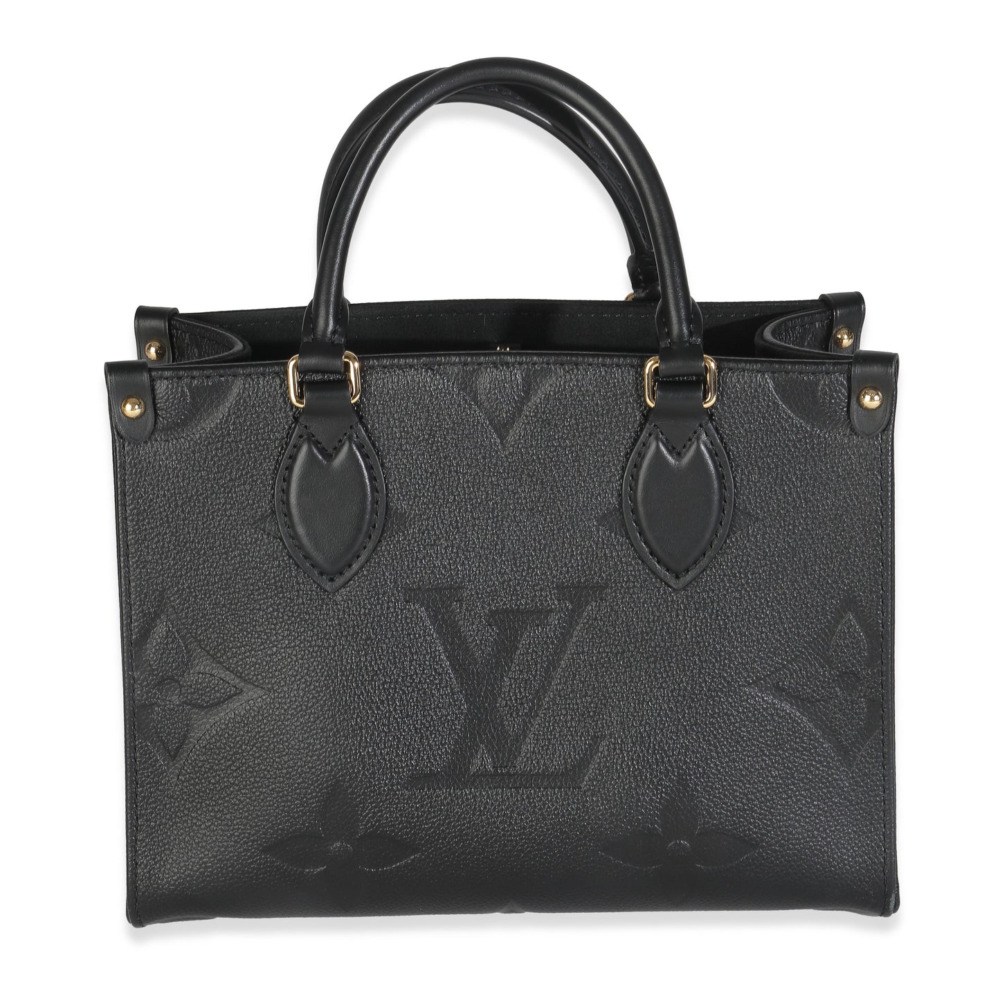 Louis Vuitton Black Giant Monogram Empreinte Onthego PM
