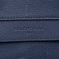 Balenciaga Grained Calfskin Gold Metallic Edge Hardware Papier Small A4 Tote Bleu
