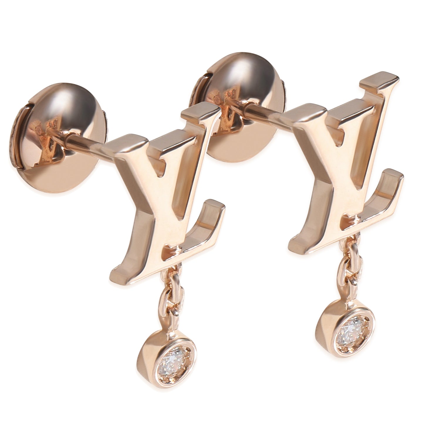 Louis Vuitton Rose Gold Diamond Idylle Blossom Earrings