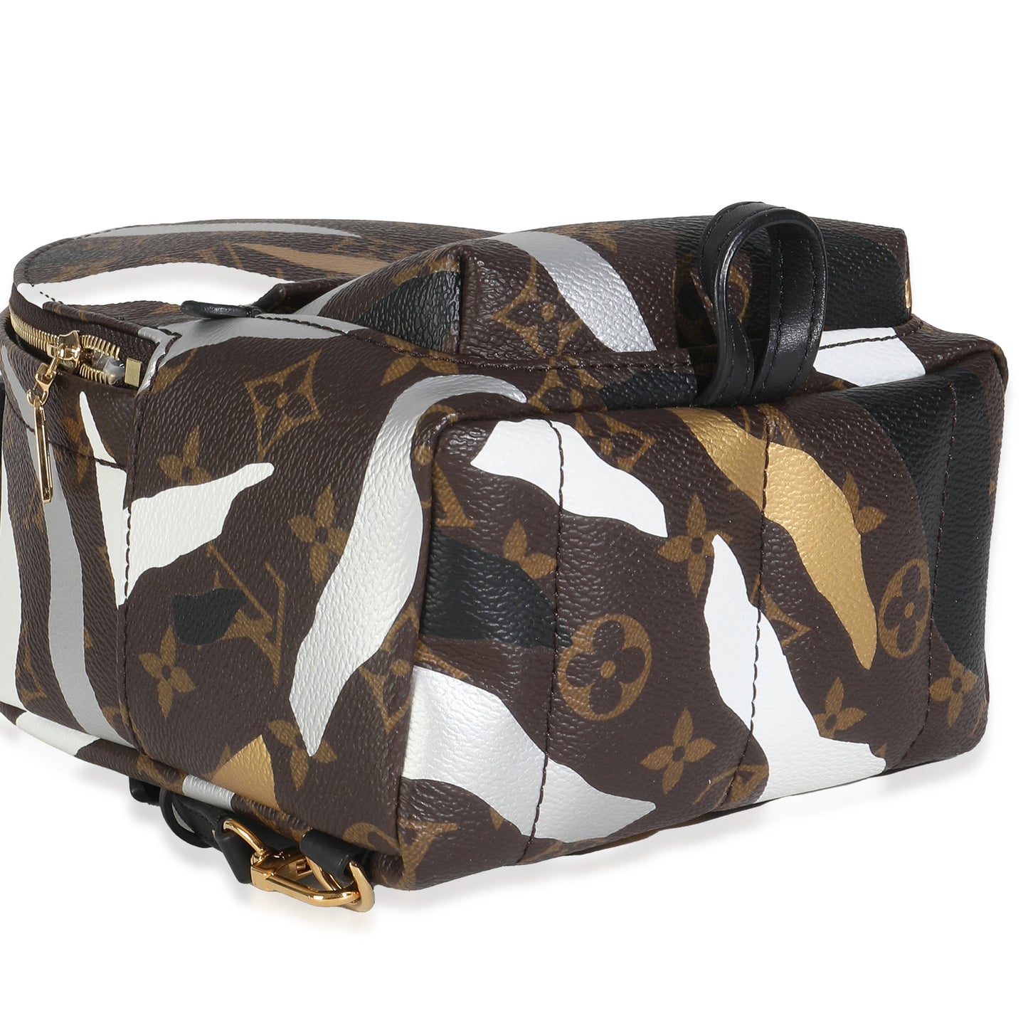 Louis Vuitton x LOL Gold Silver Monogram Canvas Mini Palm Springs