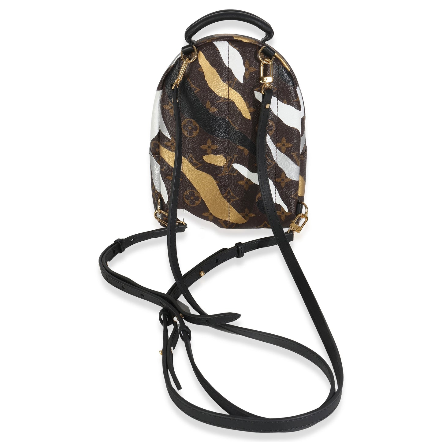 Louis Vuitton x LOL Gold Silver Monogram Canvas Mini Palm Springs