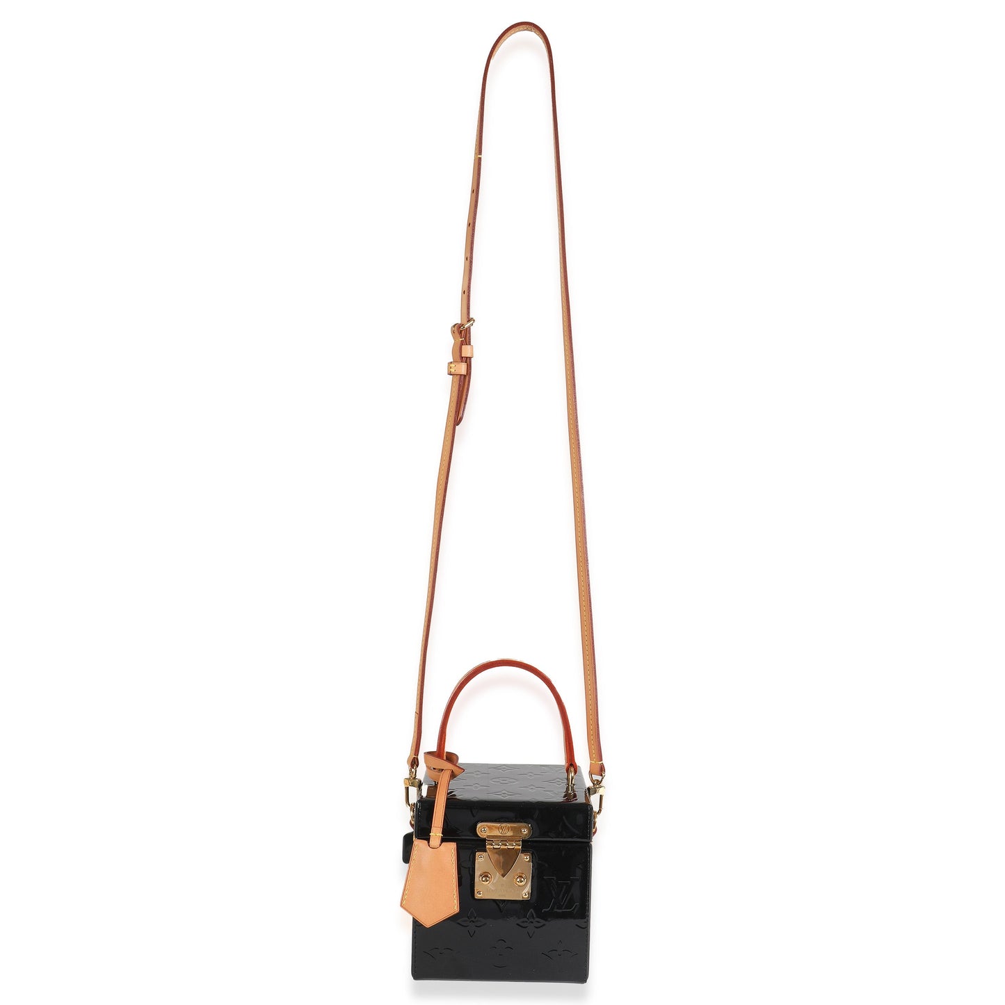 Louis Vuitton Black Monogram Vernis Bleecker Box