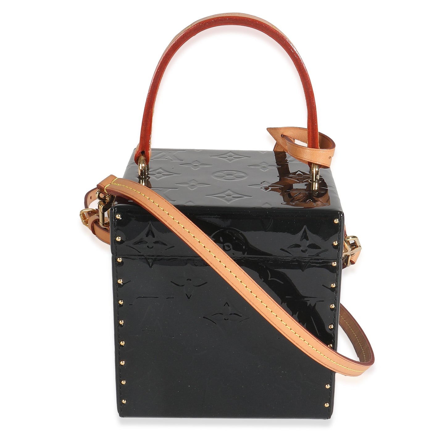 Louis Vuitton Black Monogram Vernis Bleecker Box
