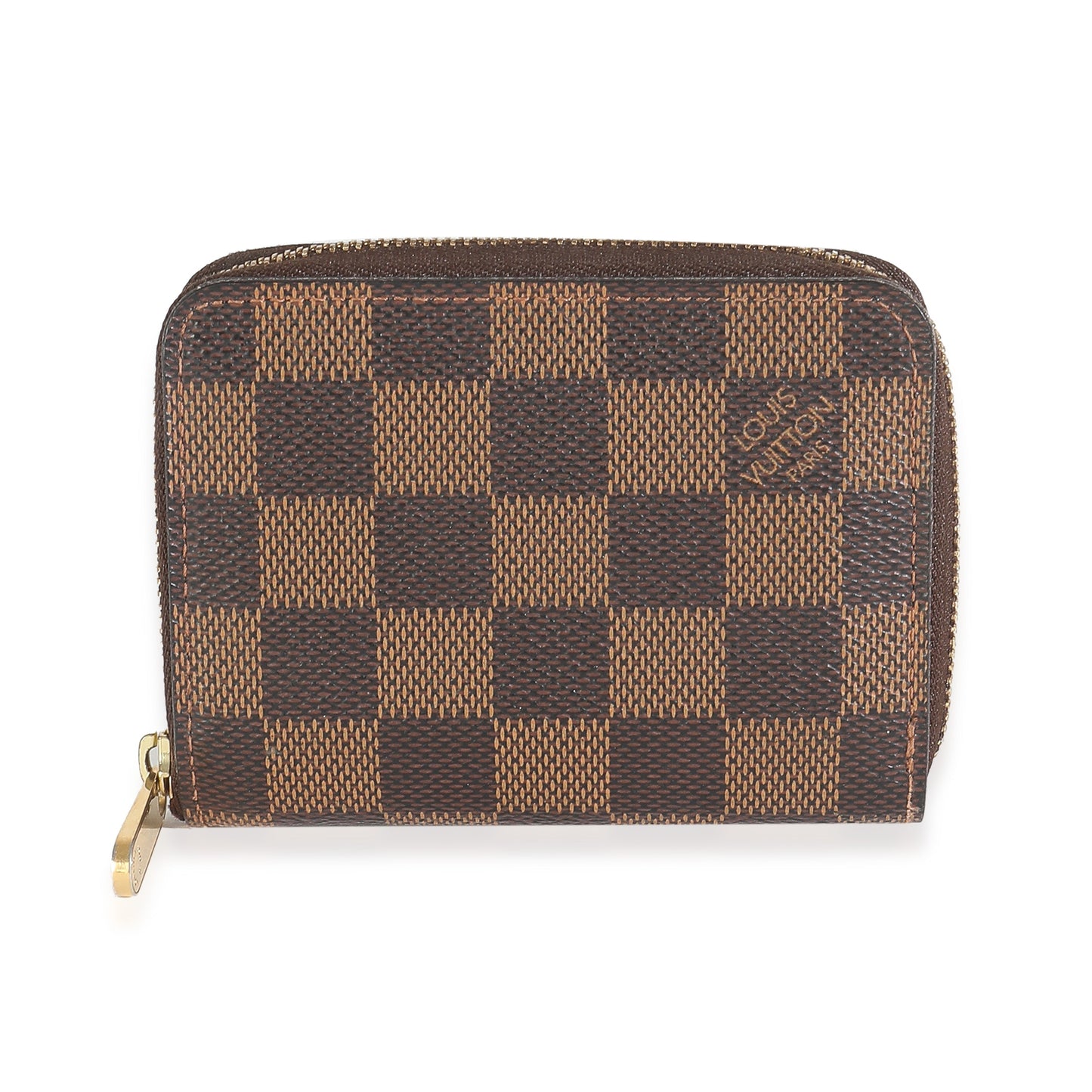 Louis Vuitton Damier Ebene Canvas Zippy Coin Purse