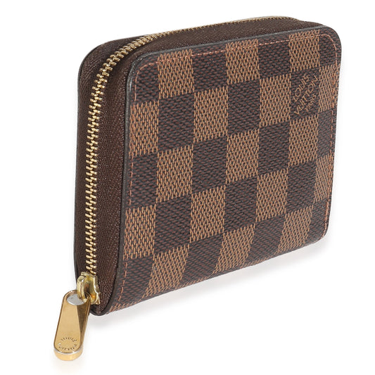 Louis Vuitton Damier Ebene Canvas Zippy Coin Purse