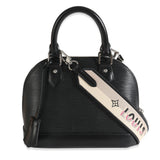 Louis Vuitton Black Epi Jacquard Alma BB
