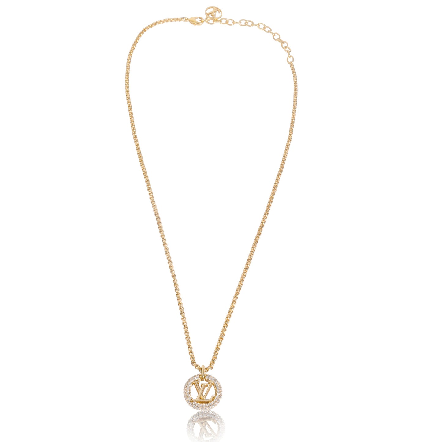 Louis Vuitton Gold-Plated  Louise By Night Necklace
