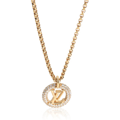 Louis Vuitton Gold-Plated  Louise By Night Necklace