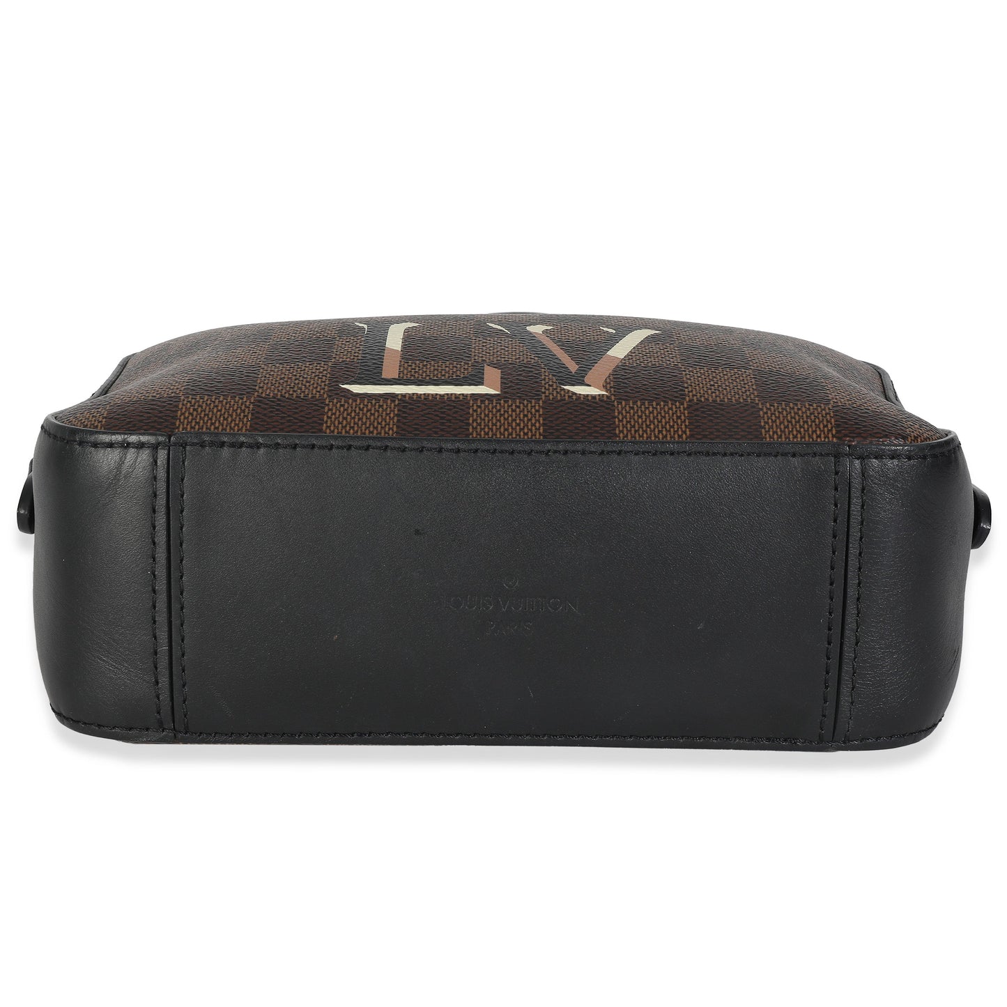Louis Vuitton Black Damier Ebene Canvas Santa Monica