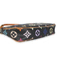 Louis Vuitton Black Monogram Multicolor Canvas Pochette Accessories