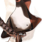 Louis Vuitton Creme Monogram Mahina Carmel Hobo