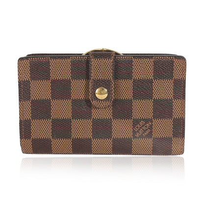 Louis Vuitton Damier Ebene Canvas French Purse