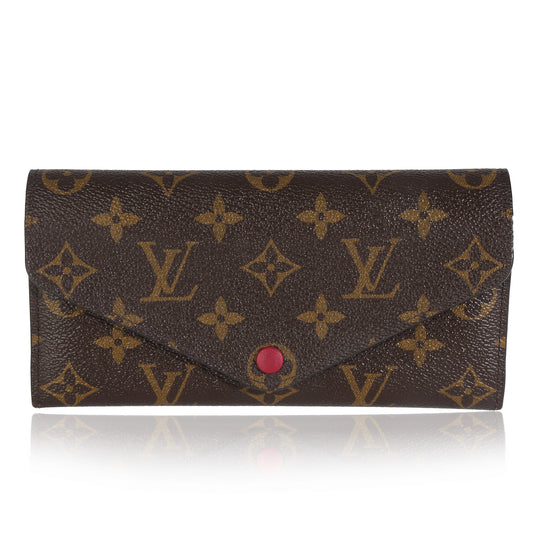 Louis Vuitton Fuchsia Monogram Canvas Josephine Wallet