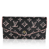 Louis Vuitton Black Monogram Canvas Fall For You Canvas Sarah Wallet