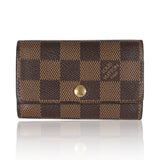 Louis Vuitton Damier Ebene Canvas Multicles 6 Key Holder