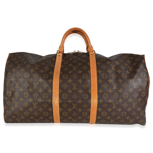 Louis Vuitton Monogram Canvas Keepall Bandouliere 60