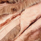LOUIS VUITTON Pink & Brown Monogram Shawl