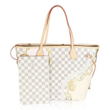 Louis Vuitton Gold Damier Azur Canvas Nautical Neverfull MM