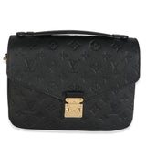 Louis Vuitton Black Monogram Empreinte Pochette Metis