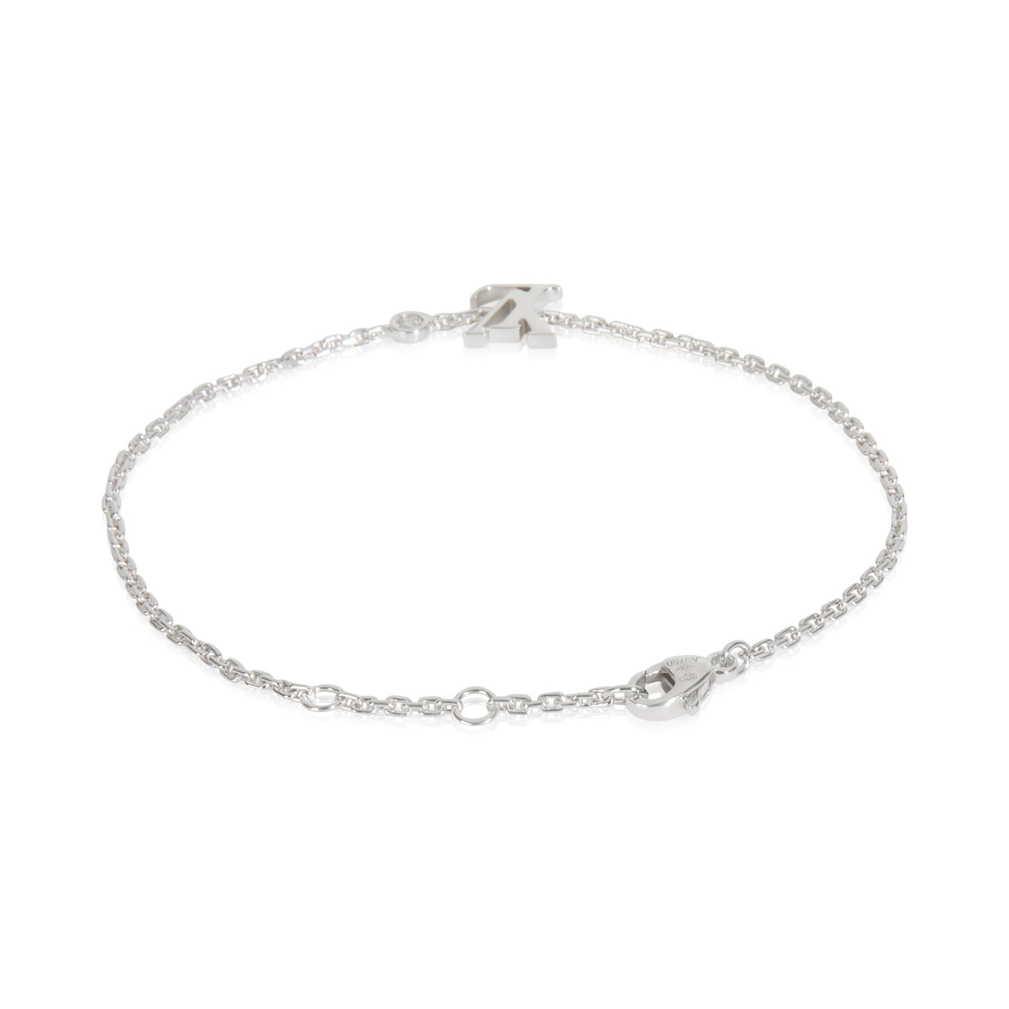 Louis Vuitton White Gold Diamond Idylle Blossom Bracelet